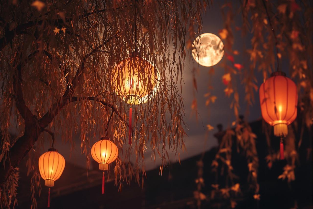 月上柳梢头