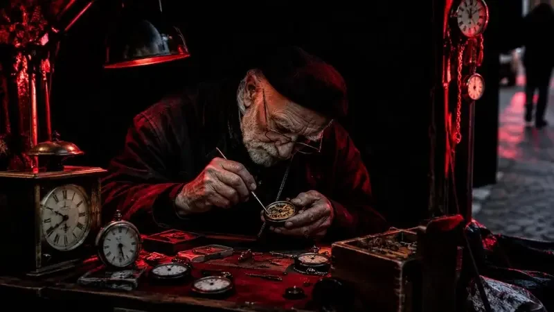 老张的修表摊 视频封面